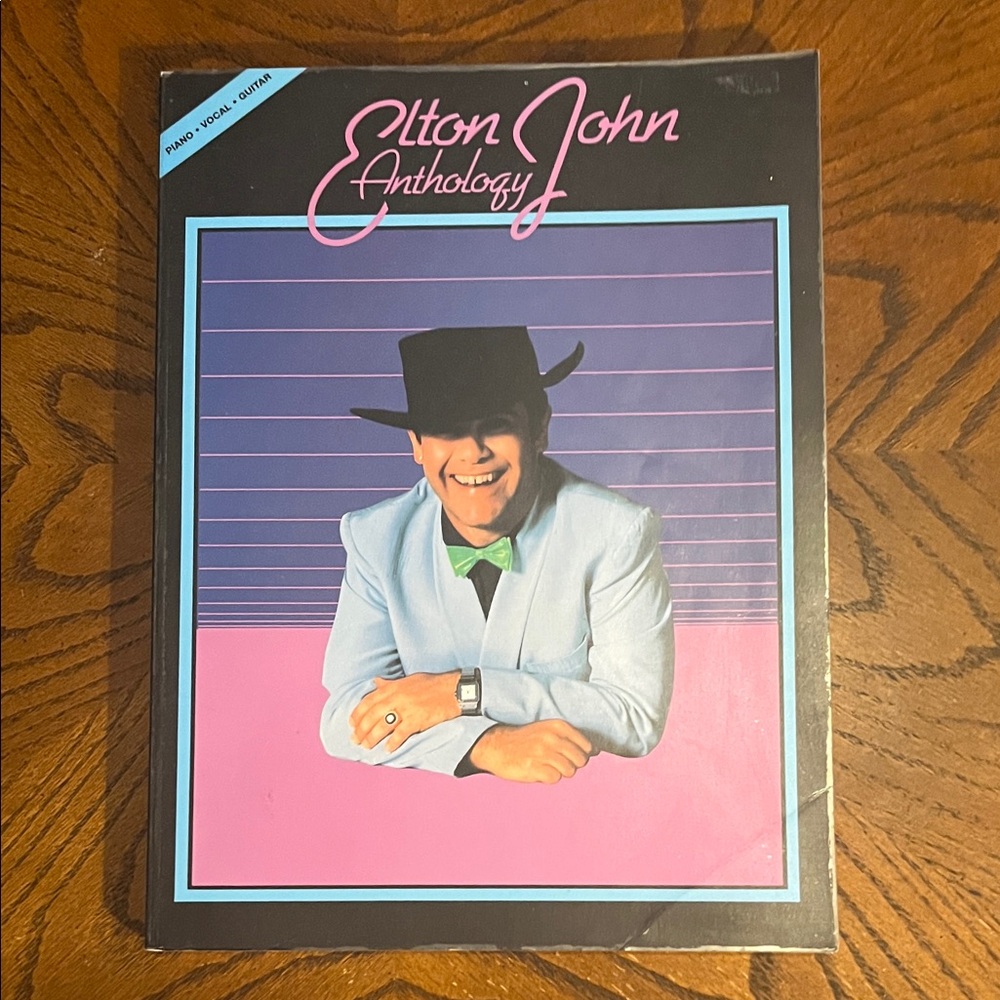Elton John music book | Elton John  Anthology Songbook | piano, vocal & guitar